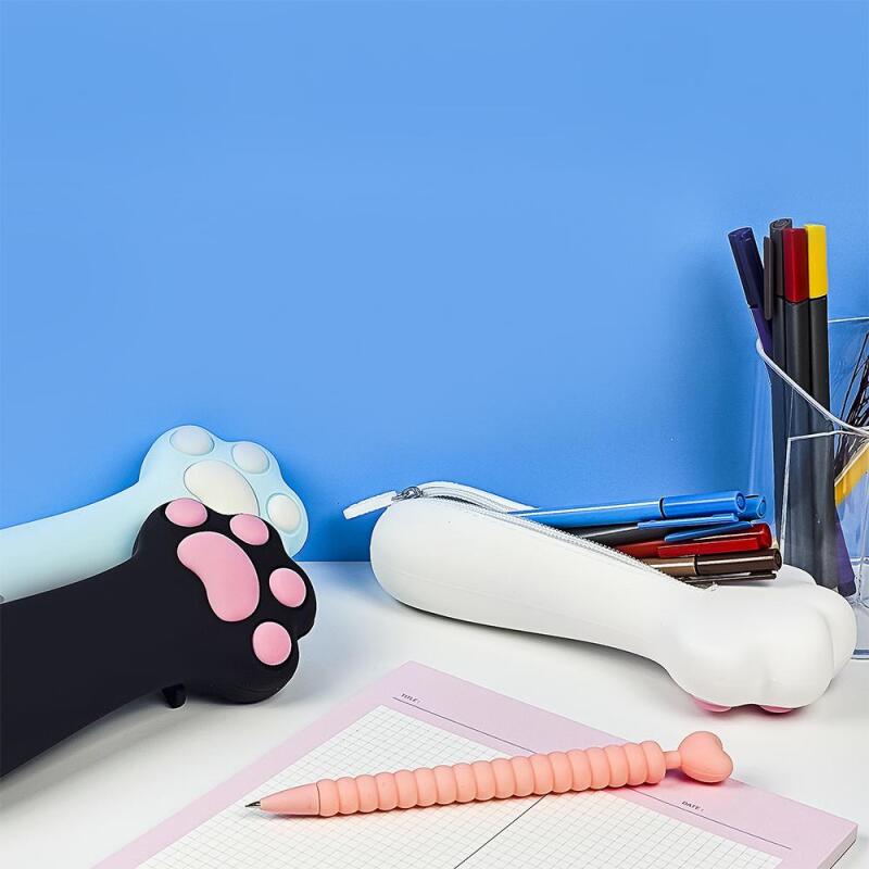 7000 Nyangpaw Soft Pen Pouch Pencil Case (CR)