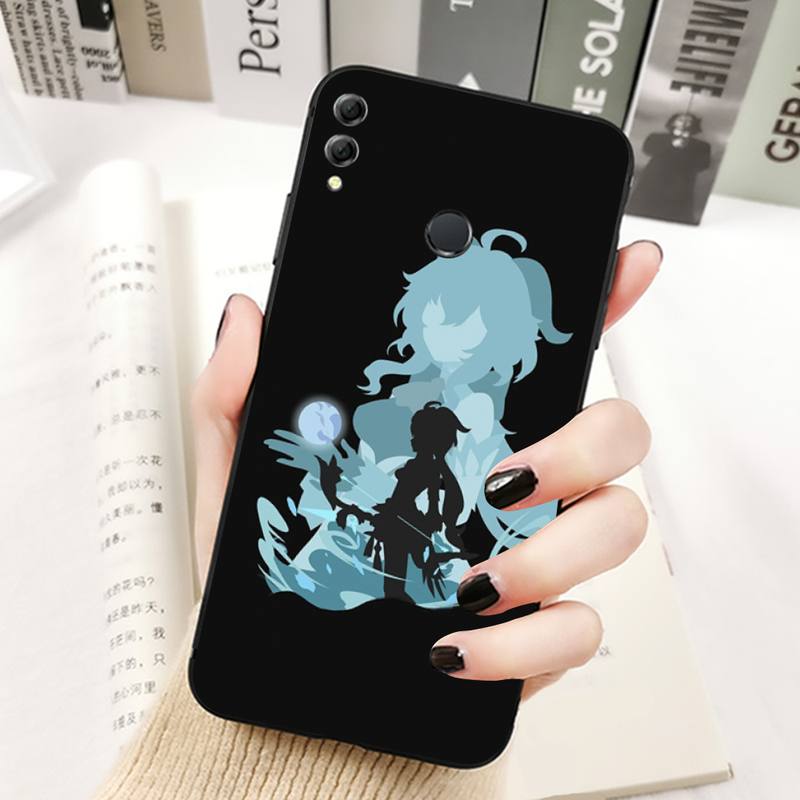 

Чехол для телефона Genshin Impact Anime для Redmi 8 9 9A для Samsung J5 J6 Note9 для Huawei NOVA3E Mate20lite HuaweiMate20lite