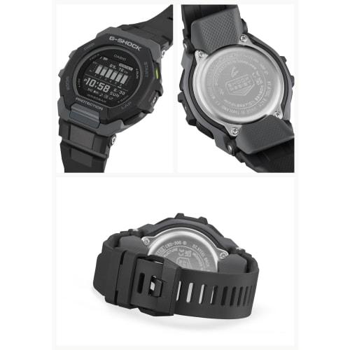 Casio Watch G-Shock G-SQUAD Bluetooth Equipped with Biomass Plastic GBD-300-1JF Men's Black