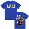 Singer Lali Esposito LA QUE LE GANA AL TIEMPO 2026 Tour Tshirt Retro Fashion Oversized T Shirt Unisex Women Cotton Casual Tshirts