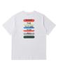 POLLUTION Board Half T-Shirt(Puncmts008_Wh)