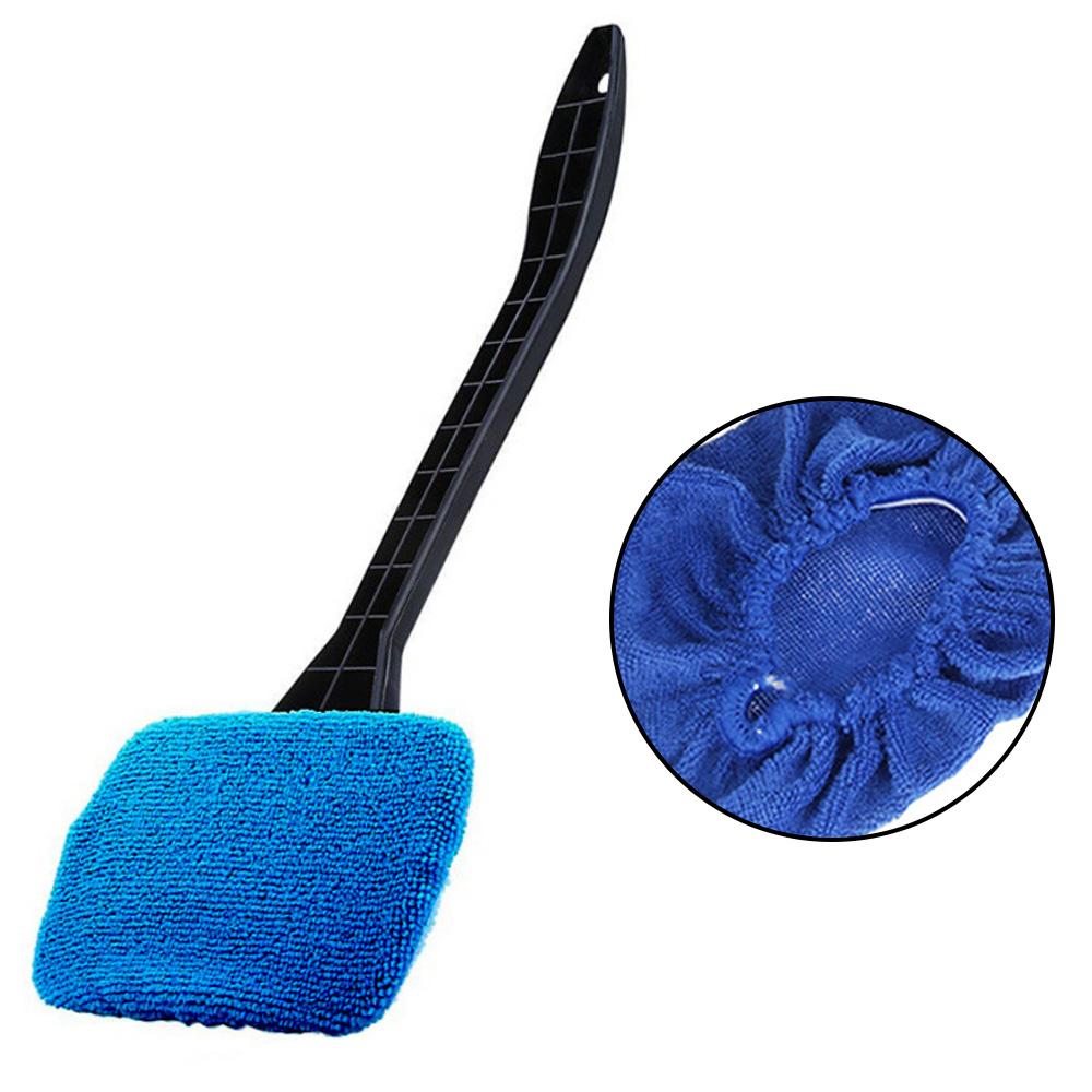 Car Window Cleaner Brush Kit Windshield Wiper Microfiber Brush Auto Cleaning Wash Tool With Long Handle Car Accessories
