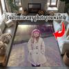 Customize Image Personalized Picture Area Rug Suitable for Living Rooms Playrooms Dormitory Bedrooms Antislip Carpet Office Home Decor