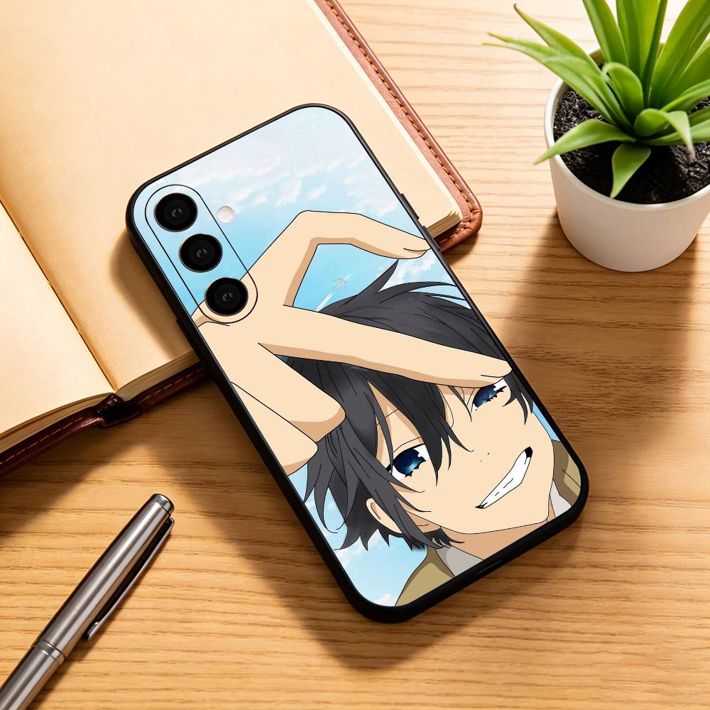 Horimiya Kyouko Hori Izumi Miyamura Phone Case Black Silicone Soft For Samsung Galaxy A73,A72,A71,A70,A53,A52,A51