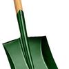 Manganese Steel Gardening Shovel - Heavy-Duty Iron Square/Pointed Head for Planting & Digging