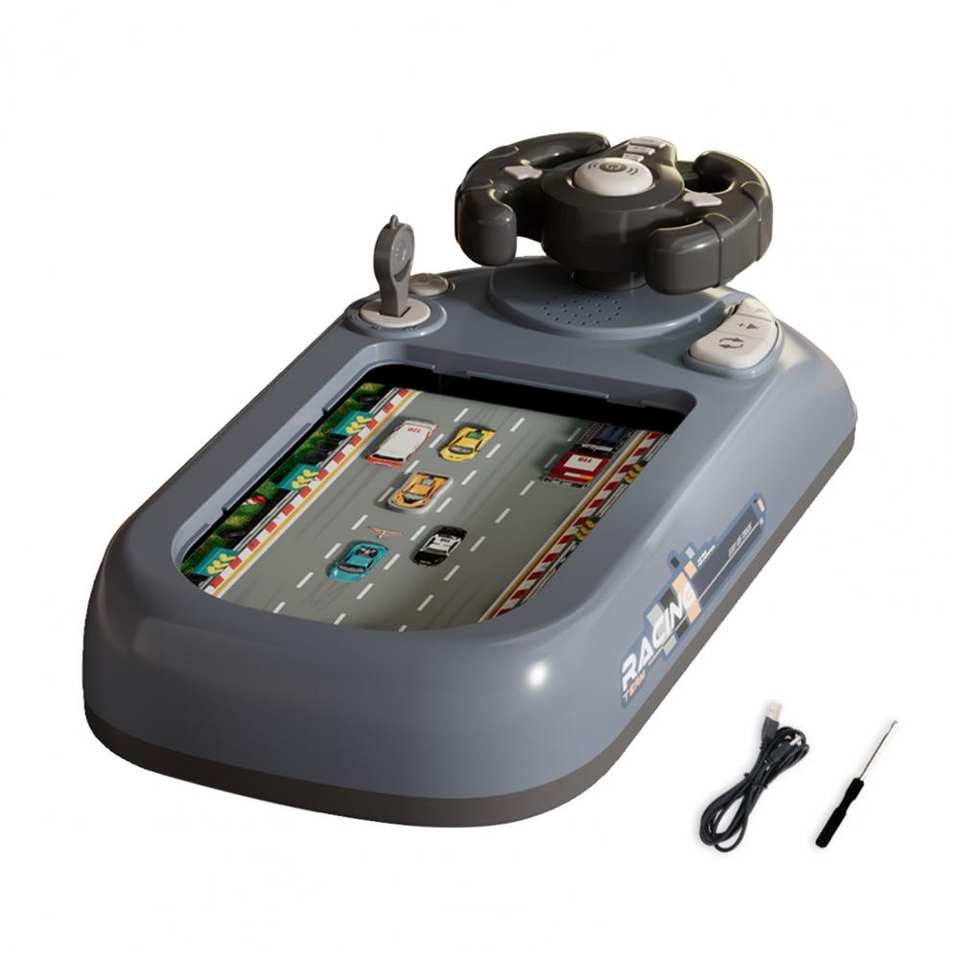 Simulated Driving Racing Car Board Game with Sound Interactive Simulation Racing Toy Car Racing Adventure Toy for 3+ kids gifts