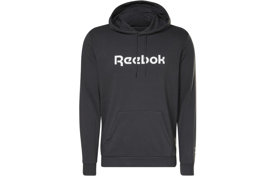 Reebok Sweatshirts Men s Black Hooded Moderate Regular GR8475 L