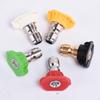 5x Pressure Washer Nozzle Tips Accessory Multi Purpose Portable with 5 Multiple Degrees