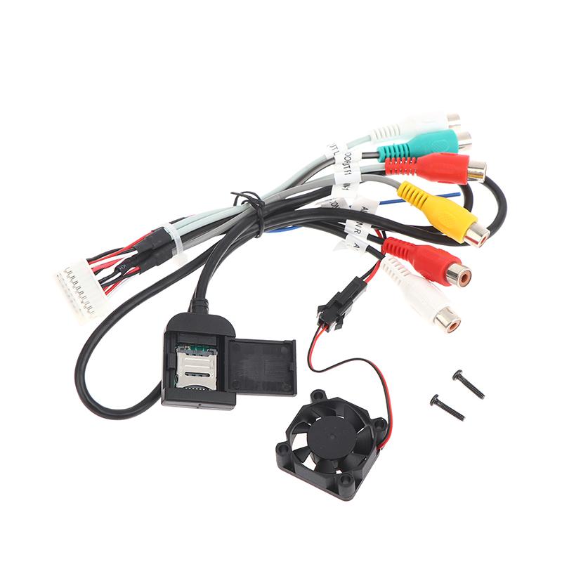 Universal Car Radio Cooling Fan For Android Radio Player Cooling System Electrical Host Radiator Quick Cooling