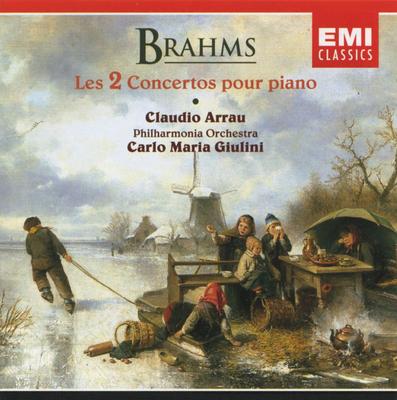 CD JOHANNES BRAHMS / CLAUDIO ARRAU, PH - Les 2 Concertos Pour Piano 724357201322 EMI Classics 1997 Europe Classical Used