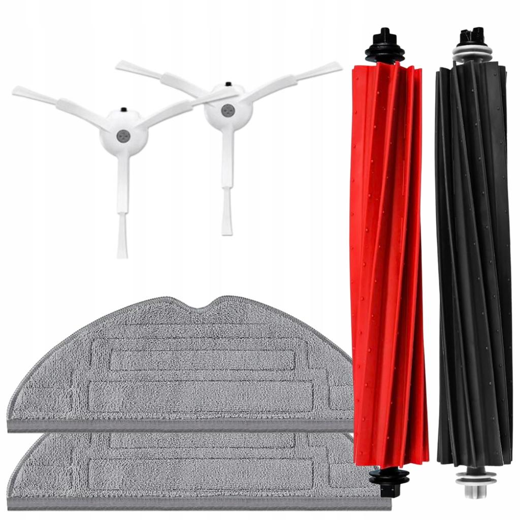 Roborock S8 S8 Max S8 Ultra Kit Brushes Rollers Mops White