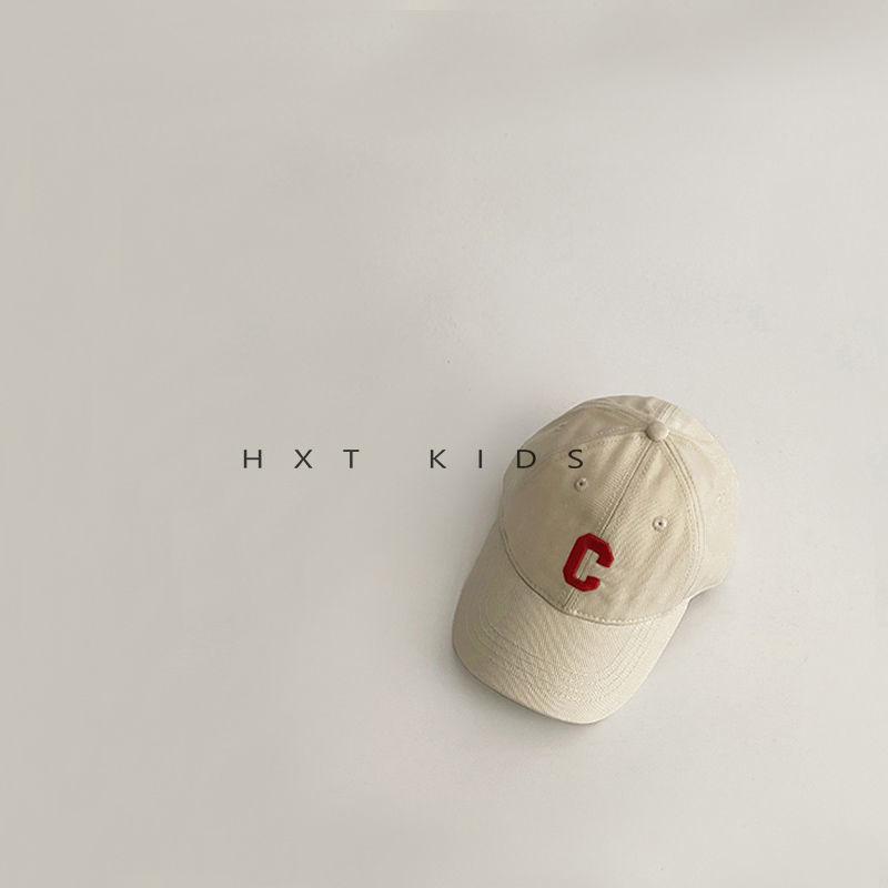 Kids Minimalist Baseball Cap Spring Autumn Fashionable Personalized Sun Protection Visor Hat For Boys And Girls