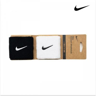 Nike Wristband Set Black White
