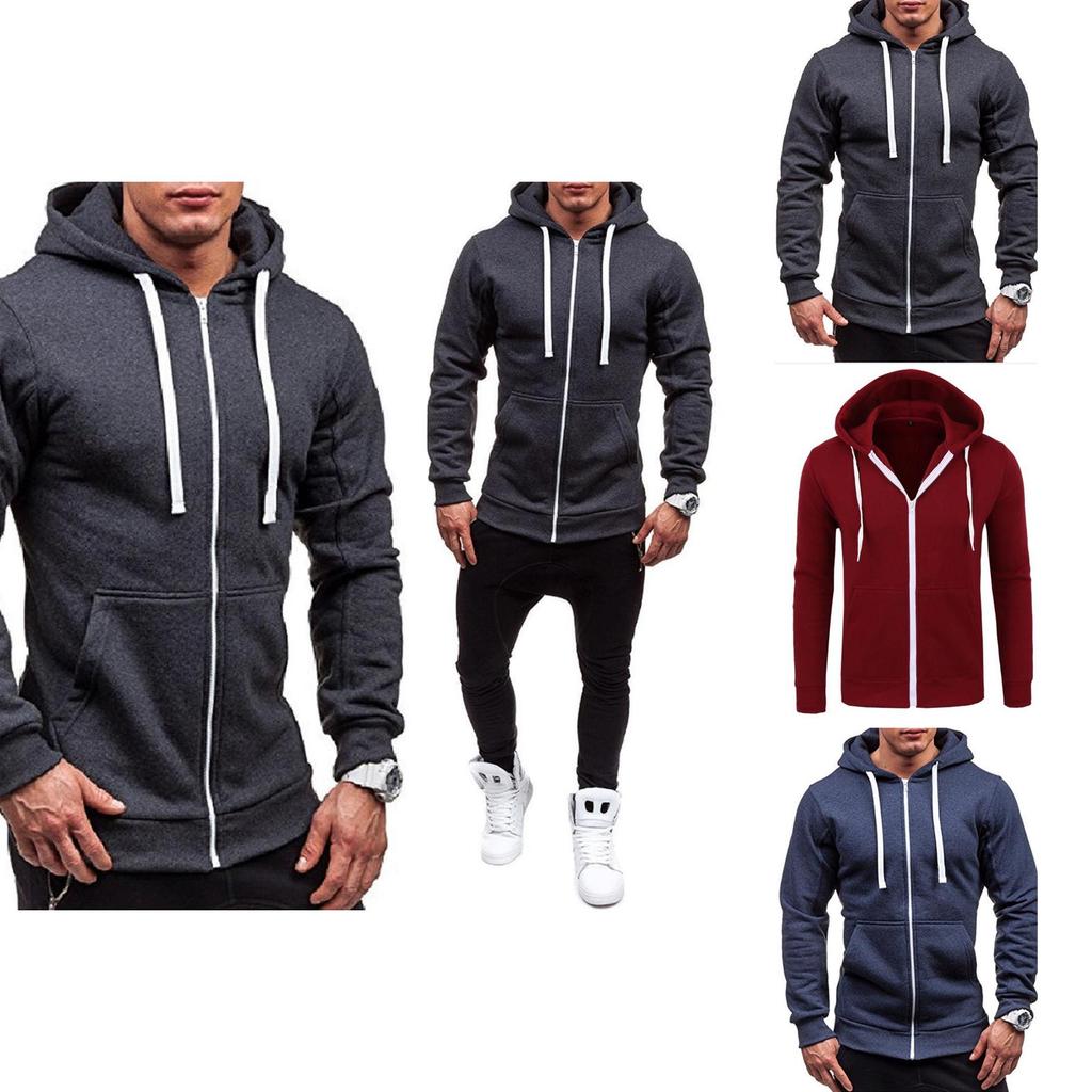 Men's Outwear Winter Hoodies Comfortable Warm Jumper Coat With Soft Material