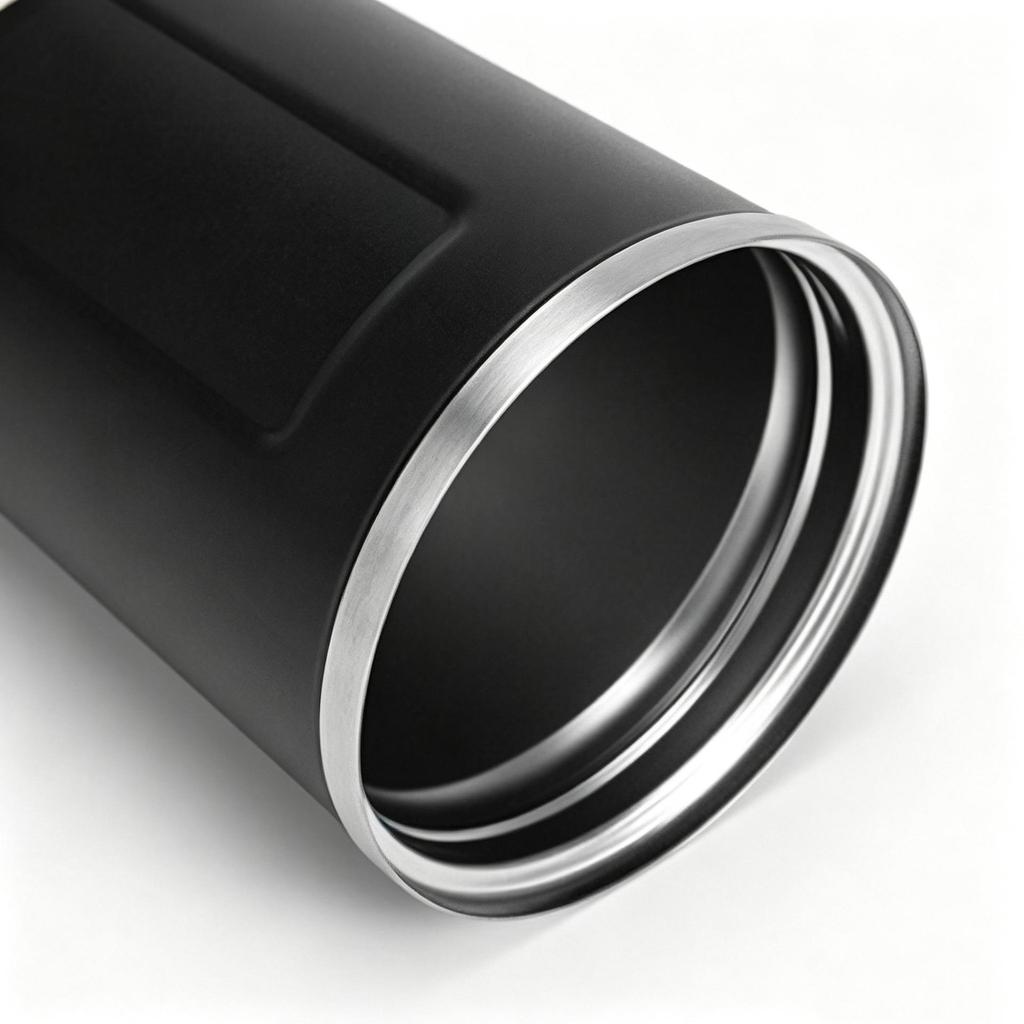 European Style Stainless Steel Coffee Thermos - Small Luxury Portable Travel Mug