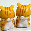 1pc Cover Your Face Cat Figure Cartoon Anime Peripheral Kitten Doll Toy Cake Ornaments