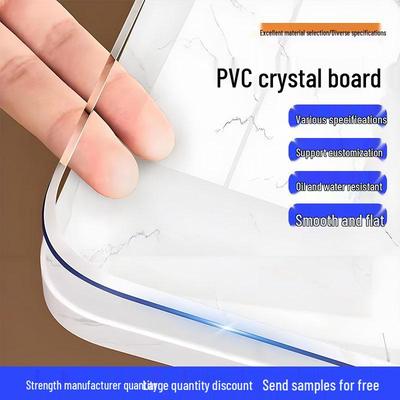 Transparente PVC Tischmatte: Wasserdicht, Ölbeständig, Hitzebeständig, Staubdicht.
