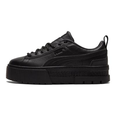 Mayze Reflective Thick Sole Low Top Sneakers Women Sneakers Black 383729-02