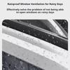 For Geely Galaxy E5 2024 2025 CarAluminum Alloy Three Dimensional Window Visor Rain Proof Ventilation Modified Exterior