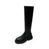 Fashion Elegant Long Thigh High Boots for Women Goth Platform Thick High Heel Black Over The Knee Boots Autumn Sexy Women Botas De Mujer