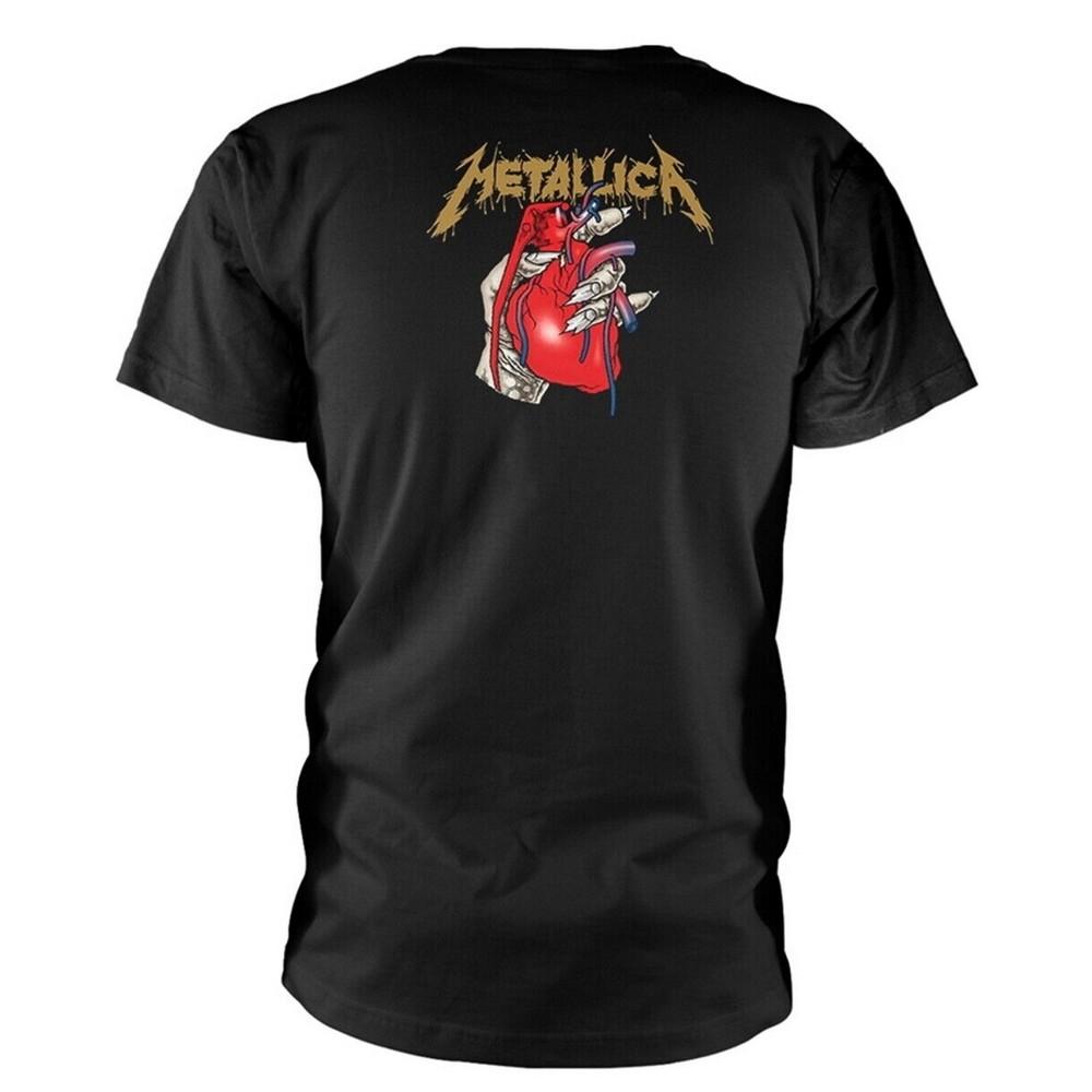 Metallica Unisex Adult Heart Explosive T-Shirt