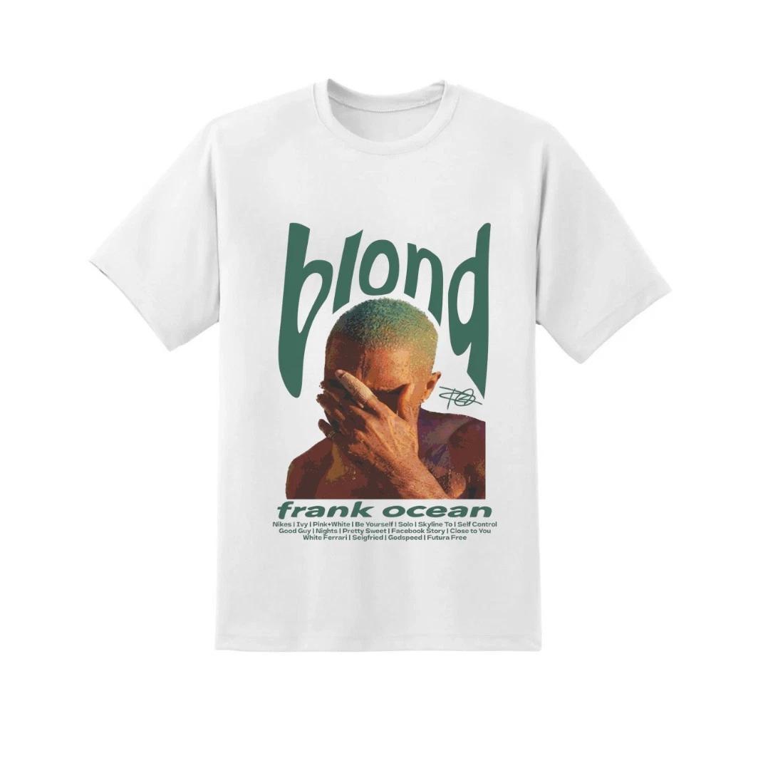 Frank Ocean Blond T-T-Shirt - Retro Bootleg Rap Tee - Blonde Album Fan Graphic Top 3XL