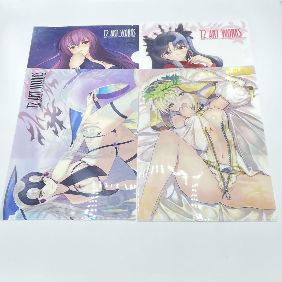 

[USED] T2 ART WORKS Fate/Grand Order Clear File Set of 4