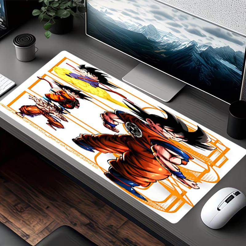 Dragon Ball Print Mouse Pad, for Keyboard Pad Laptop PC Mat for Office Home Use, Desk Decor, Perfect Birthday Gift for Gamers