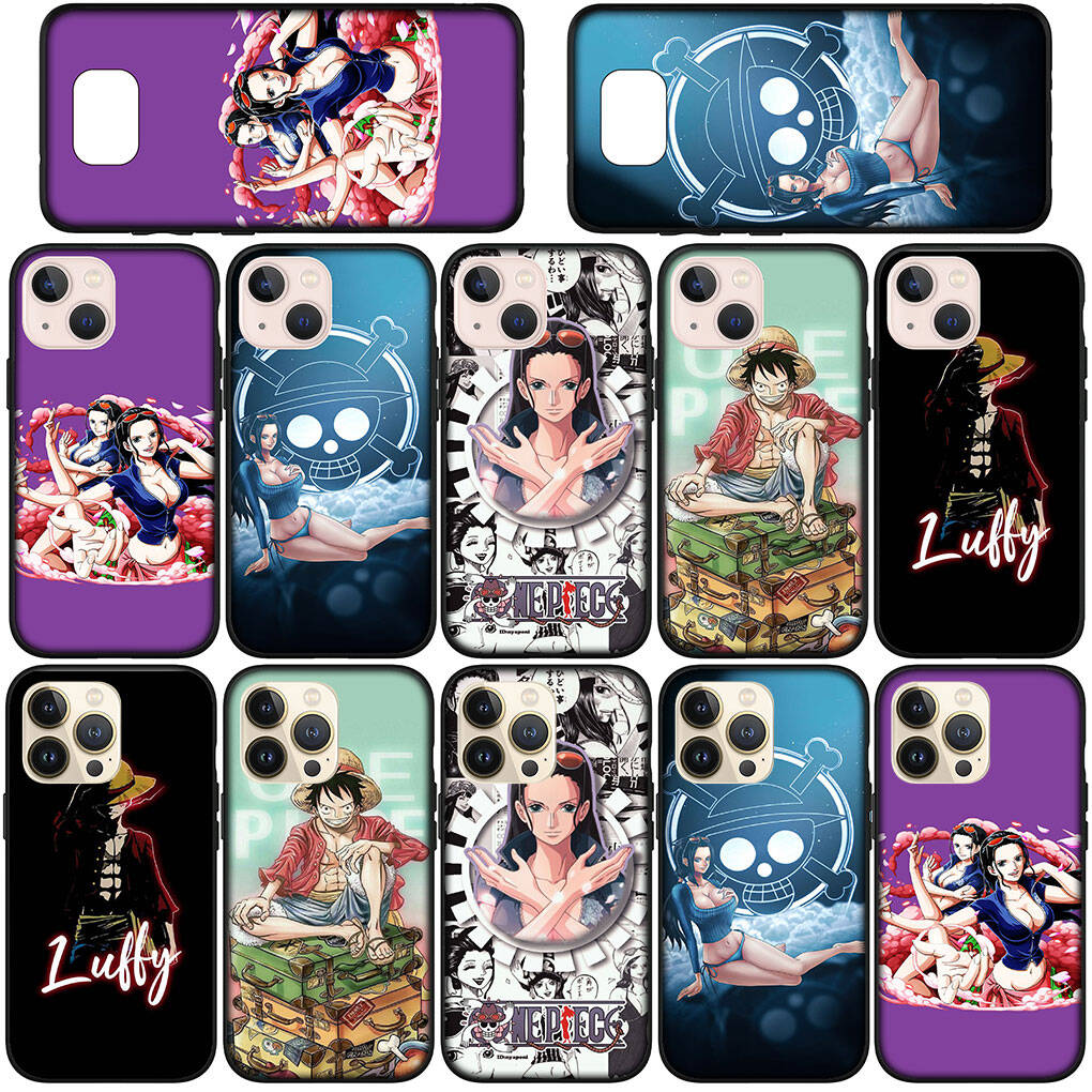 Phone Case for iPhone 17 15 16 Plus Redmi Note 14 12 11 13 Pro Max Huawei P30 P20 Lite OPPO A60 A40 A80 A18 A16 A54 Nico Robin Luffy One Piece Cover