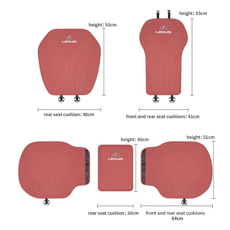 Interior Stickers Car Rear Front Seat Cover Anti-slip Pad Protect Mat Ice Silk Cushion For Lexus FSPORT LBX NX RX 350h 450h ES U