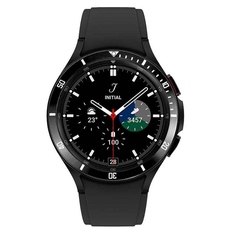 For Samsung Galaxy Watch7/Watch6/Watch5/Watch4/40mm Watch Bezel Ring Zinc Alloy Dial Bezel Adhesive Frame Ring Cover