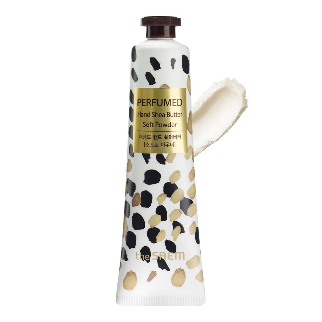 The Saem Japan Official Perfume Hand Shea Butter Soft Powder 0746 Moisturizing Hand Cream