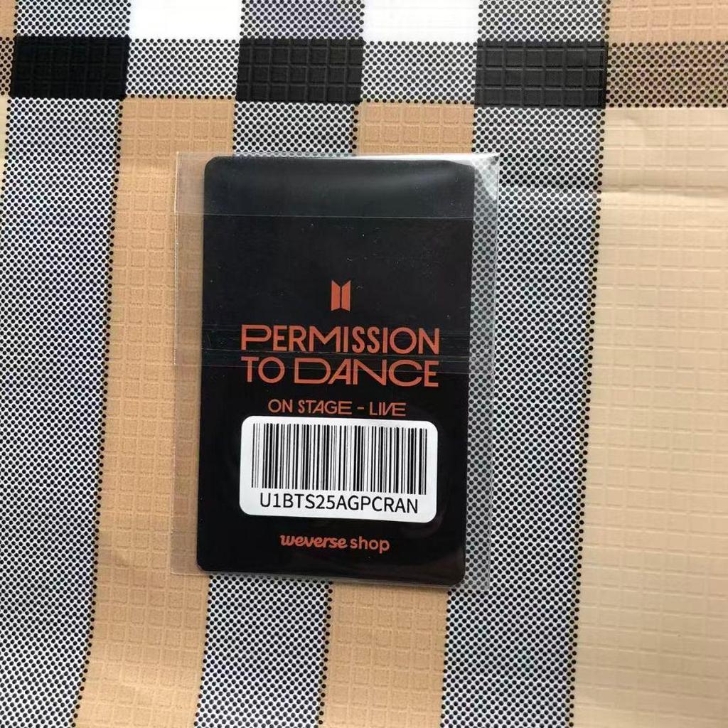 [USED] BTS PTD Live Weverse Global Bonus Jin Trading Card