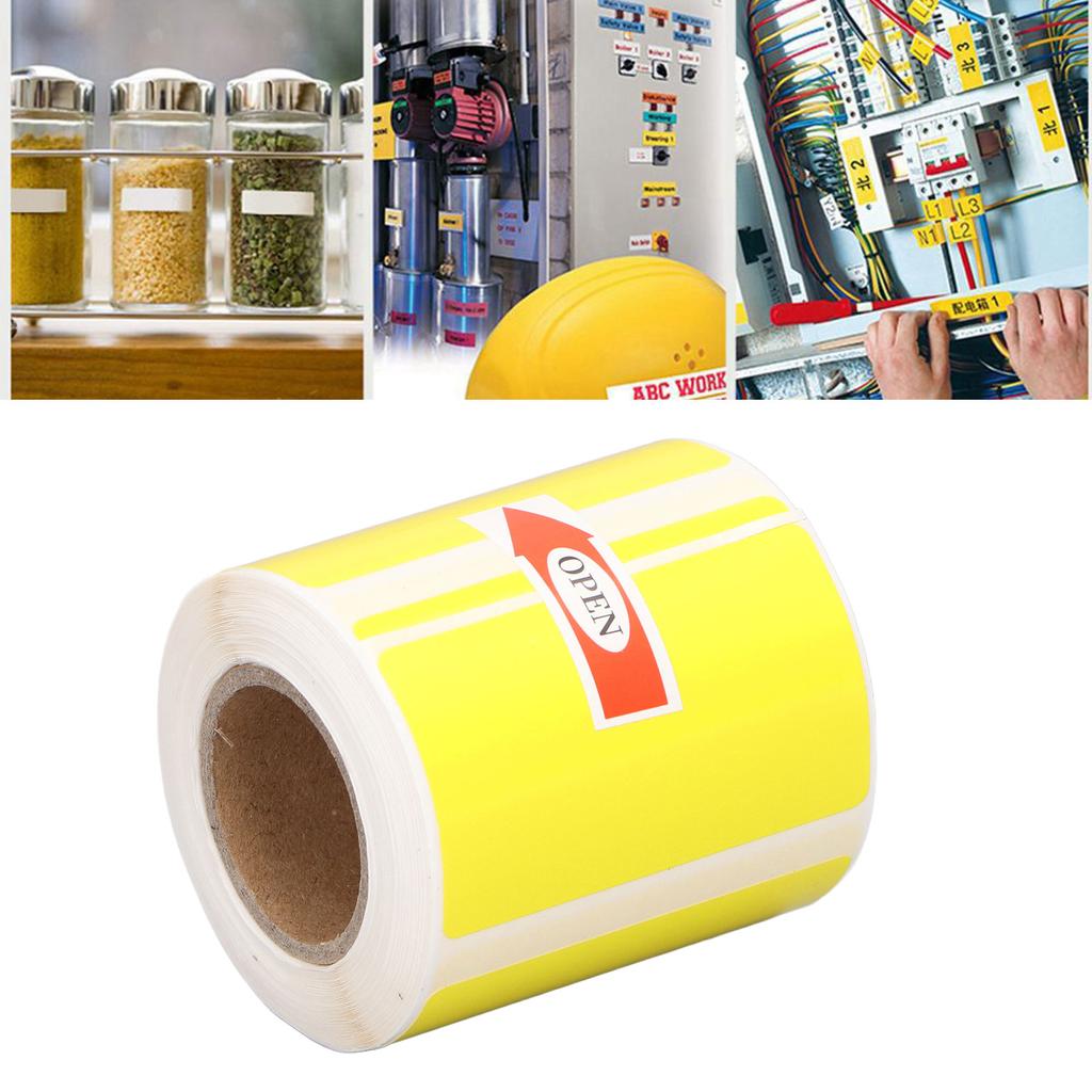 50 X 30mm Thermal Printer Paper Waterproof Oil Resistant Ink Printing Plain Thermal Labels Supplies