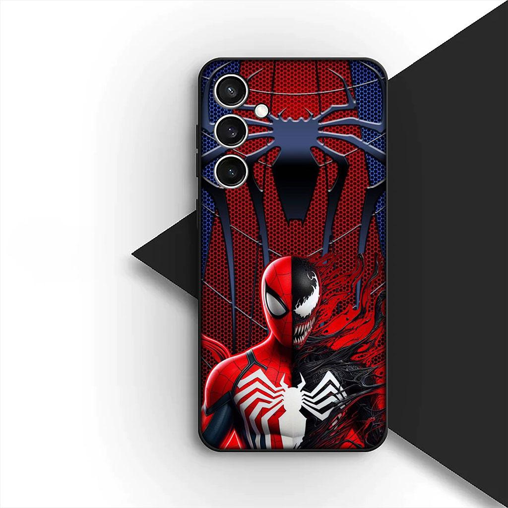 Phone Cover for Motorola Moto G86 G57 E14 E15 G14 G34 G35 G84 G24 A54 G15 Power E22 Case SpiderMan Marvel Venom Spider Man