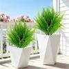 UV Resistant Artificial Persian Fern Grass Stake No Fade Fake Green Plant  Wedding Scene