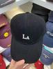 Laenis letter embroidered baseball cap men and women sunscreen sunshade cap black burgundy gray white