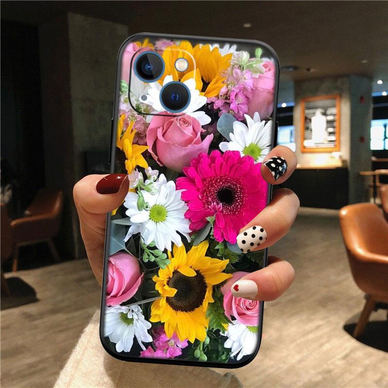 IK13 Beautiful Roses Flower Case for Samsung M06 M15 M16 M35 M55 M56 A36 A42 A50 A50S A51 A52 A32 A33 A05 A05S A06 A16 A20