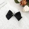 Bow Elegant Hair Clip Large Bowknot Sweet Lace Barrette Hairpin Women Lady