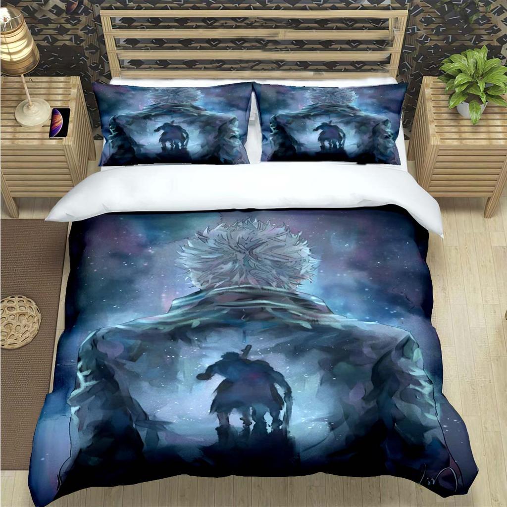 Comforter Fashion D-Devil May Cry Game Print Bedding Sets Exquisite Bed Supplies Set Bed Comforter Set Bedding Set Luxury Gift