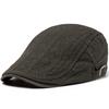 Beret Men's Vintage Newsboy's cap Casual Visor Hat Summer Fashion Cotton Flat Caps For Men Original Brand Berets Adjustable