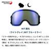Made In Japan Snow Goggles BANK BK55191 PBK Photochromic X MIT Blue Mirror Snowboard Goggles Ski Goggles UV Cut Mirror Spherical Lens SYSTEM [DICE]