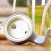 Leakproof Glass Oil Bottle Can Automatic Opening Seasoning Dispenser with Handle