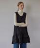 Kwinseulaebis Double Shirring Tiered Sleeveless Dress
