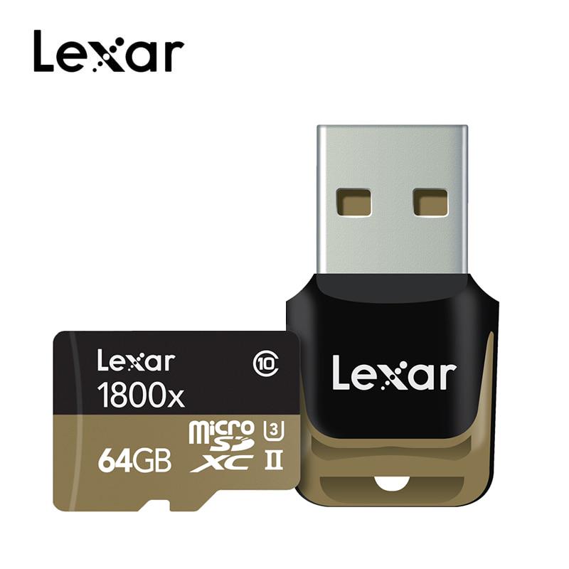 Buy Professional 1800x microSDXC UHSII Micro SD Cards 64GB 32GB High Speed V90 U3 Class 10