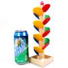 Colorful Wooden Marble Run and Bead Game Toy for Kids