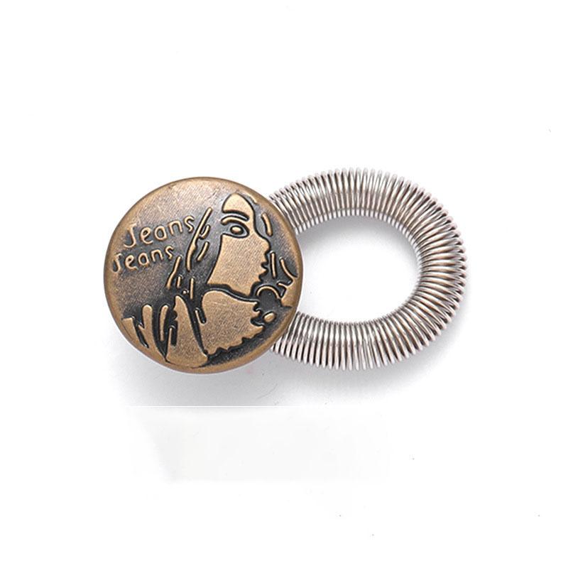 Pants Button - Nail-Free, Removable, Universal Button, Jeans Extension Button, Adjustable Stretch Button