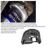 Turbo Blanket Thermal Heat Shield Barrier Cover for T3 T25 T28 GT25 GT35 Turbocharger Black