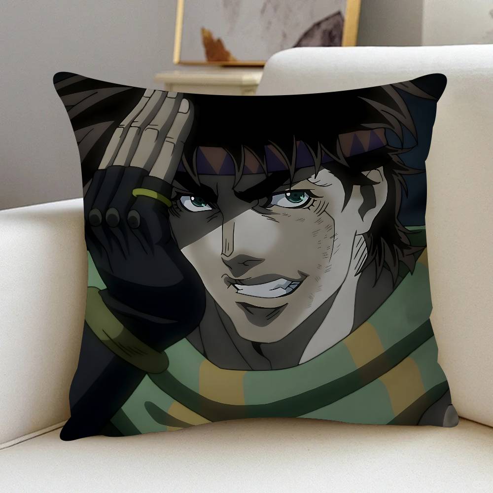 Joseph J-Joestar Cushion Cover Pillowcase Upholstery Sofa Throw Pillow Home Decor Pillowcas