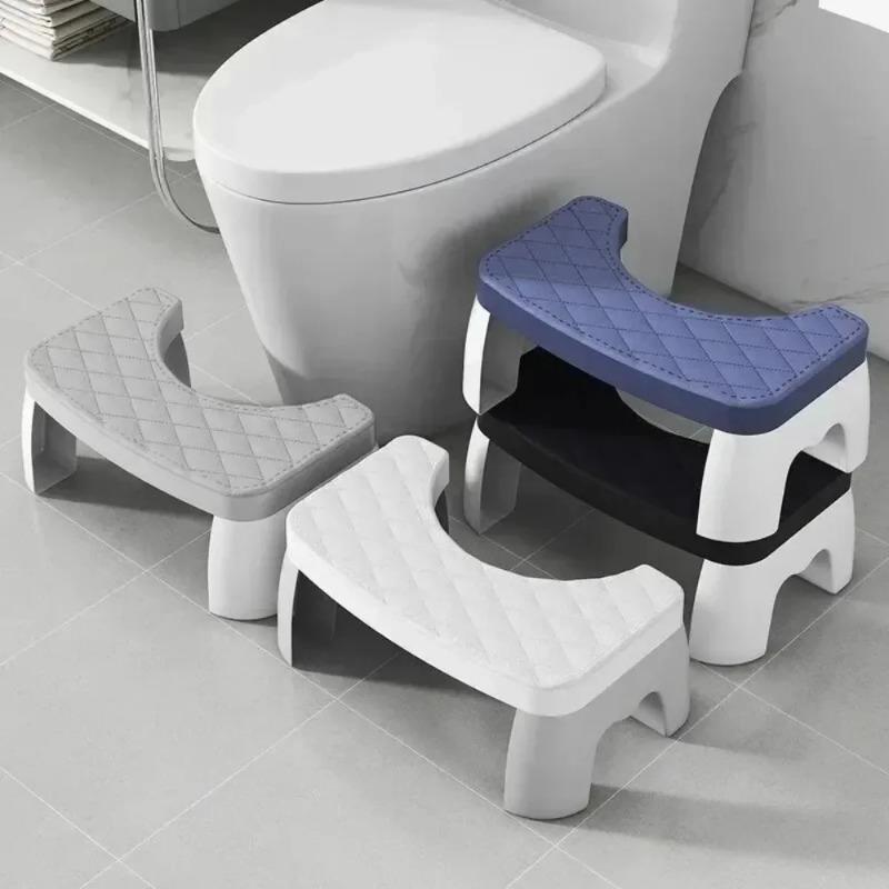 1PC Bathroom Special Squat Stool Portable Thickened Bathroom Foot Stool Removable Non-Slip Adult/Children Toilet Seat Stool
